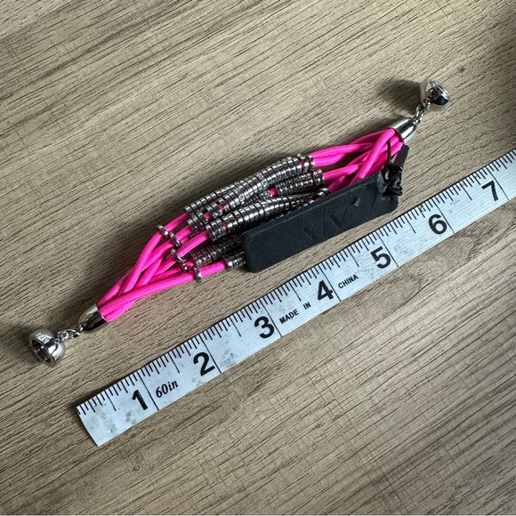 A/X Armani Exchange Pink Multistrand Beacelet NWT!! - Picture 8 of 10